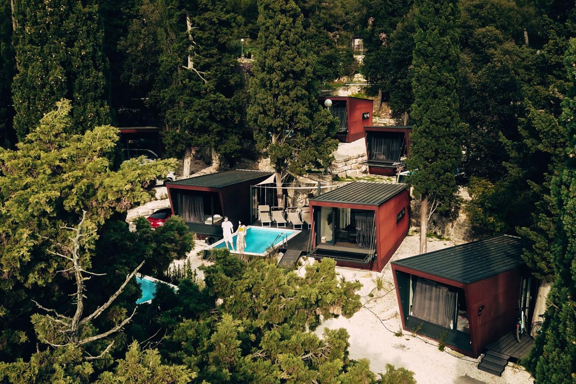 Porton Nature Hideouts 로비니 외부 사진